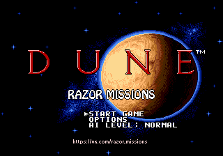 Dune Razor Missions
